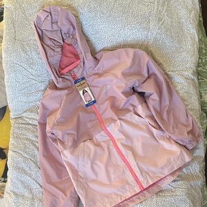 Eddie Bauer Light Pink Youth Light Weight 3-in-1 Jacket.  Water resistant fleece
